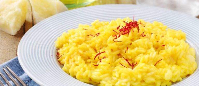 risotto allo zafferano da gustare