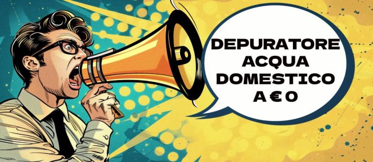 offerta depuratore domestico